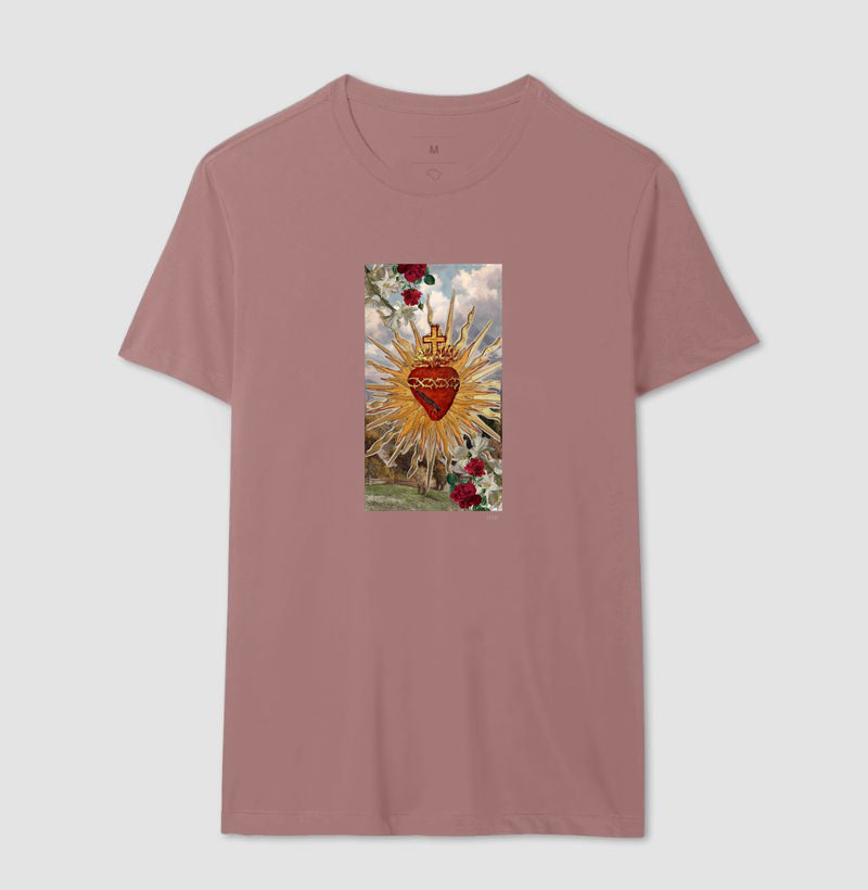 Sagrado coração em flor