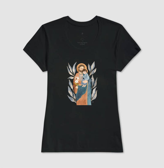 São José - aquarela, rosto