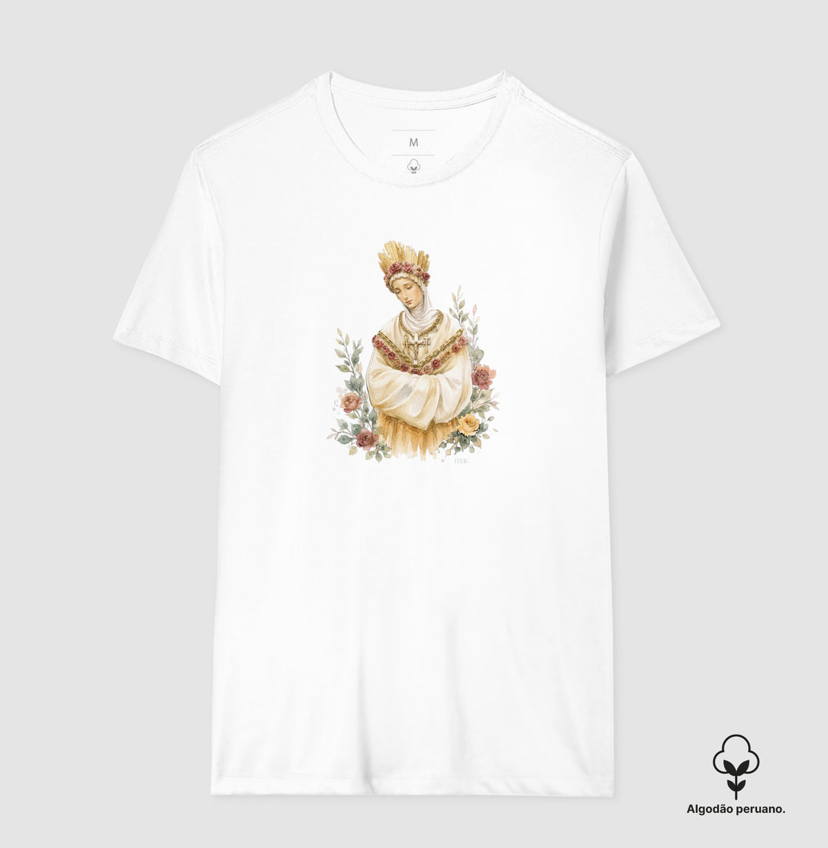 Nossa Senhora de La Salette, aquarela - Premium