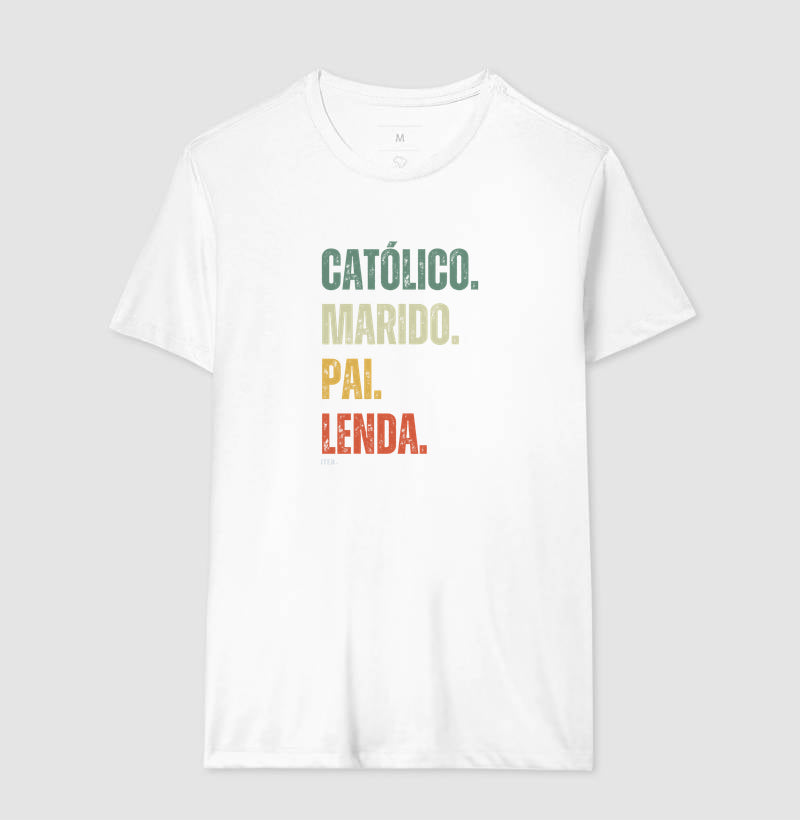 Católico. Marido. Pai. Lenda.