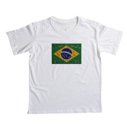 Infantil - Oração e progresso - Bandeira de terço