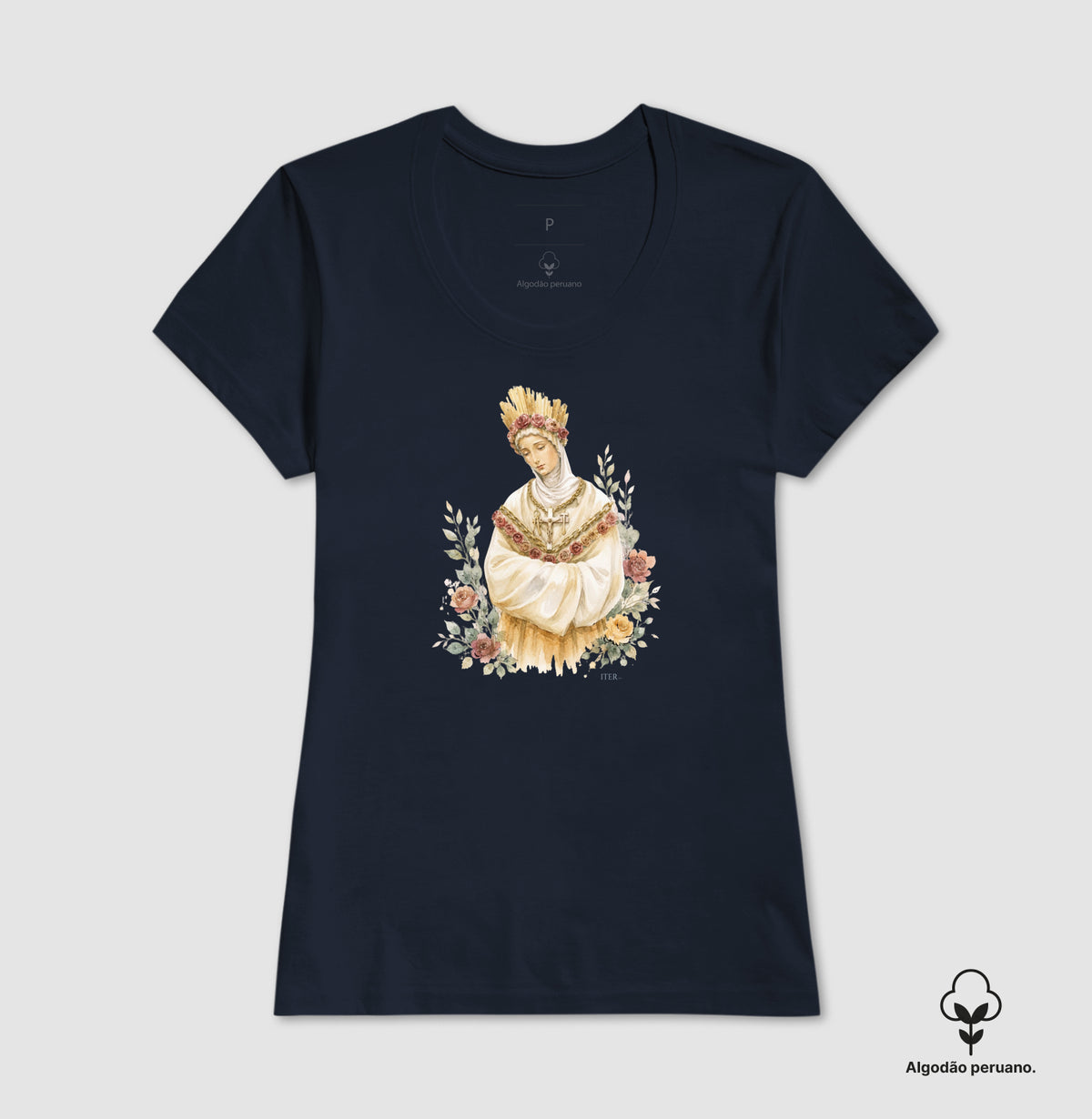 Nossa Senhora de La Salette, aquarela - Premium