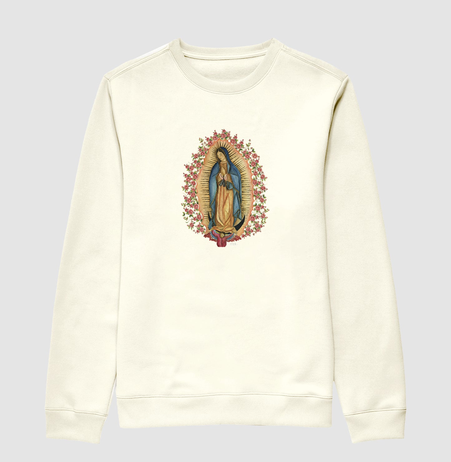 Suéter moletom - Guadalupe aquarela