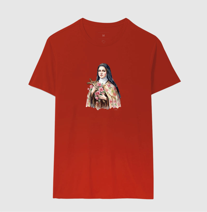 Santa Teresinha - aquarela