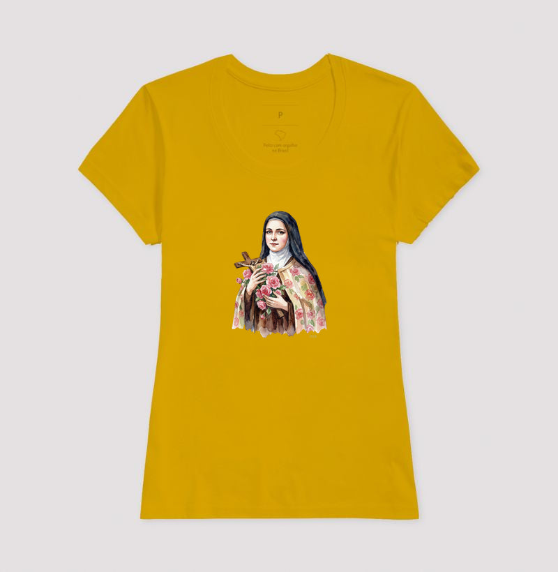 Santa Teresinha - aquarela