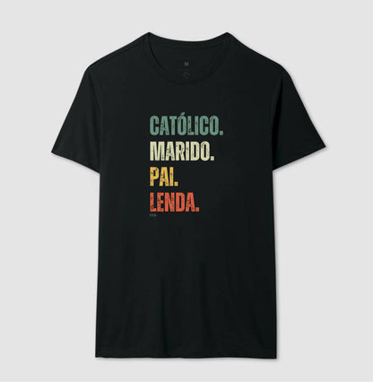 Católico. Marido. Pai. Lenda.
