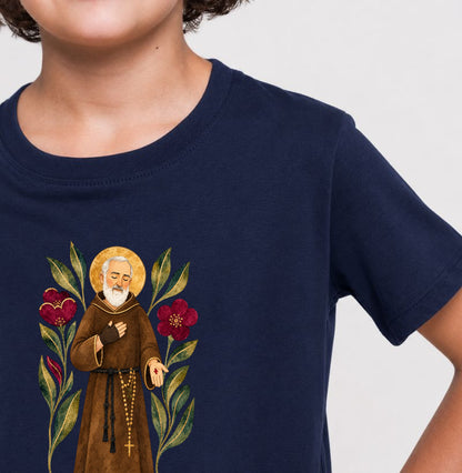Infantil - São Padre Pio, aquarela