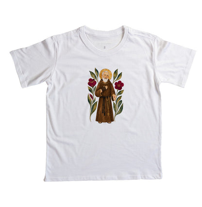 Infantil - São Padre Pio, aquarela