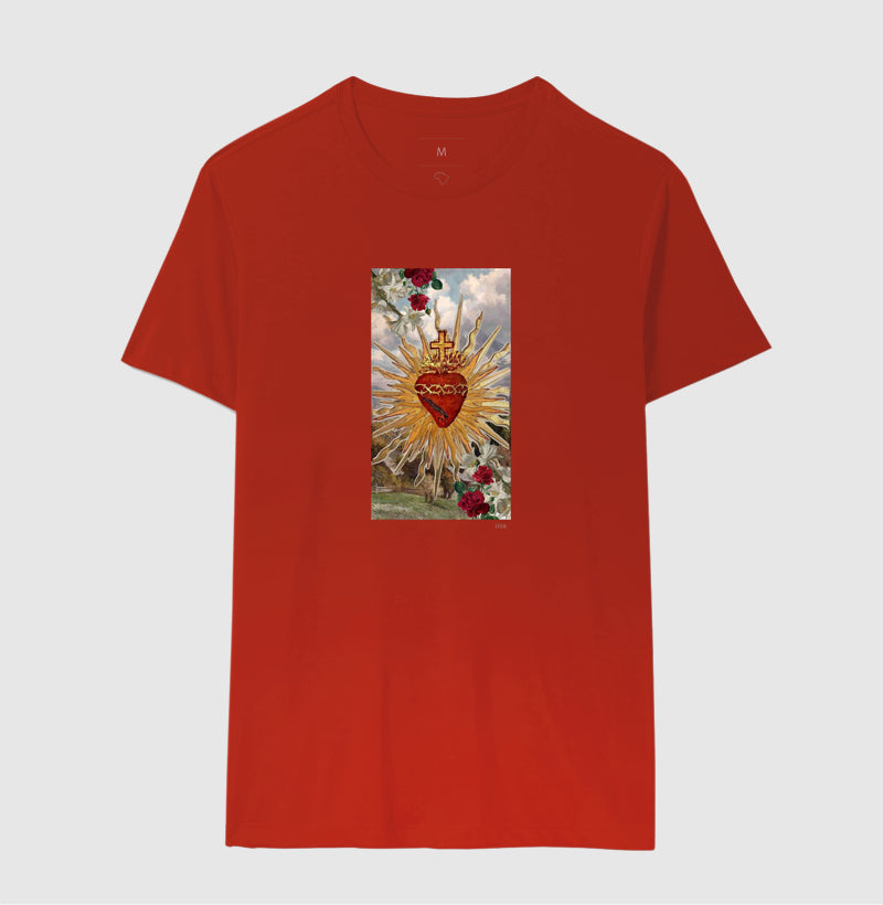 Sagrado coração em flor