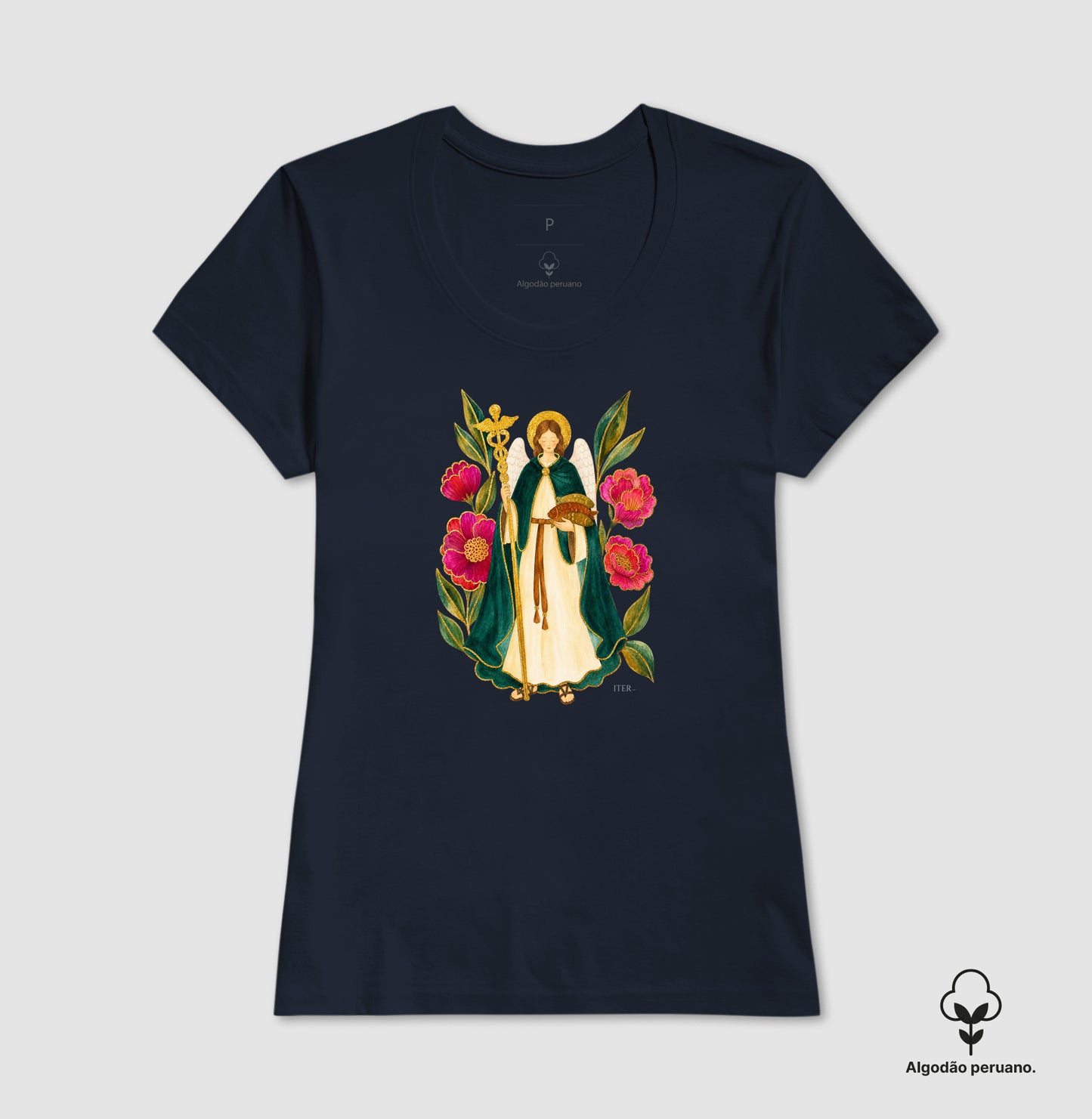 São Rafael, aquarela - Premium