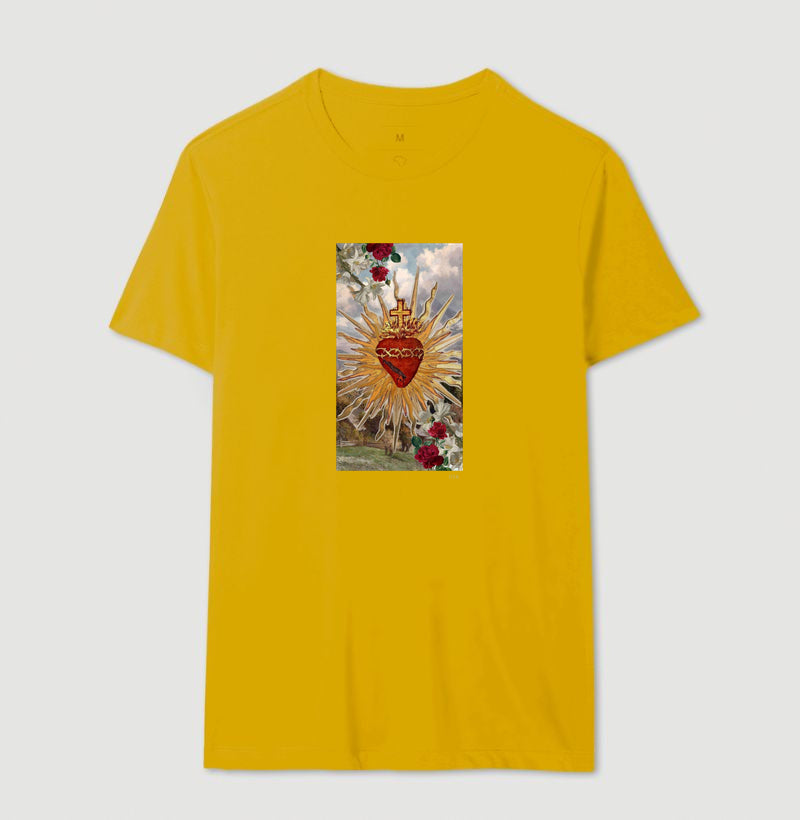 Sagrado coração em flor