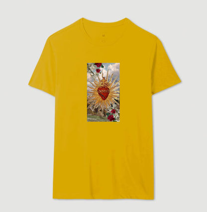 Sagrado coração em flor