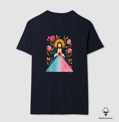 Jesus misericordioso, aquarela - Premium