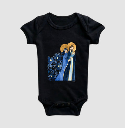 Body - Sagrada Família - Aquarela blue