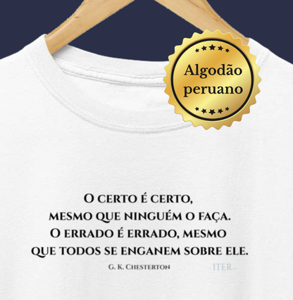O certo é certo - G. K. Chesterton - Premium
