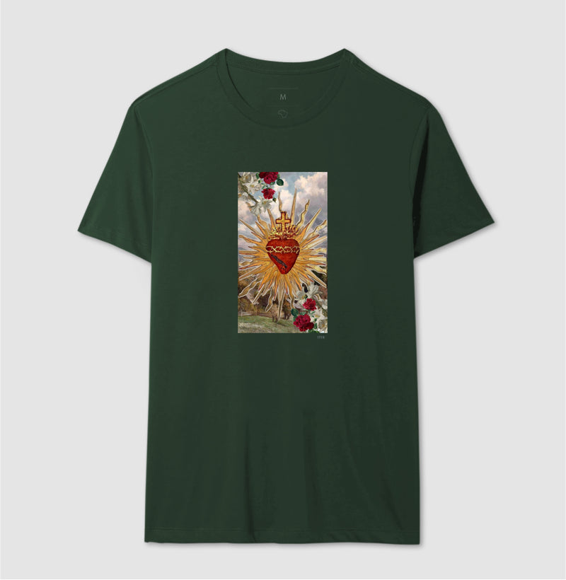 Sagrado coração em flor