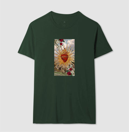Sagrado coração em flor