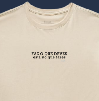 Oversized - Faz o que deves, está no que fazes