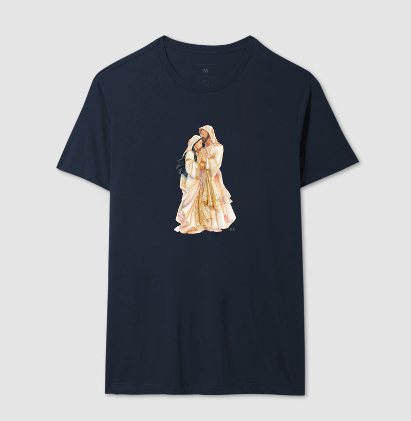 Sagrada Família em pé - Aquarela