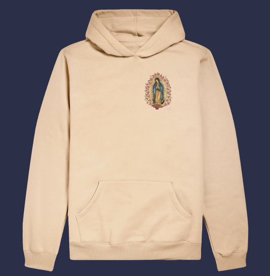 Hoodie Moletom - Guadalupe aquarela, bolso