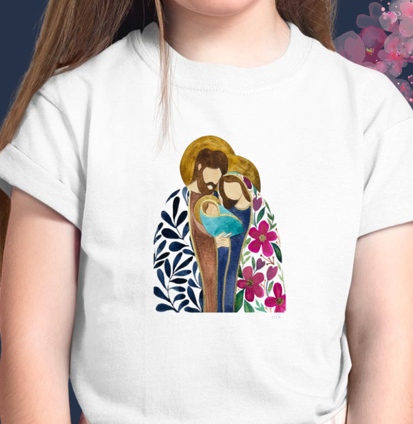 Infantil - Sagrada Família - Aquarela color