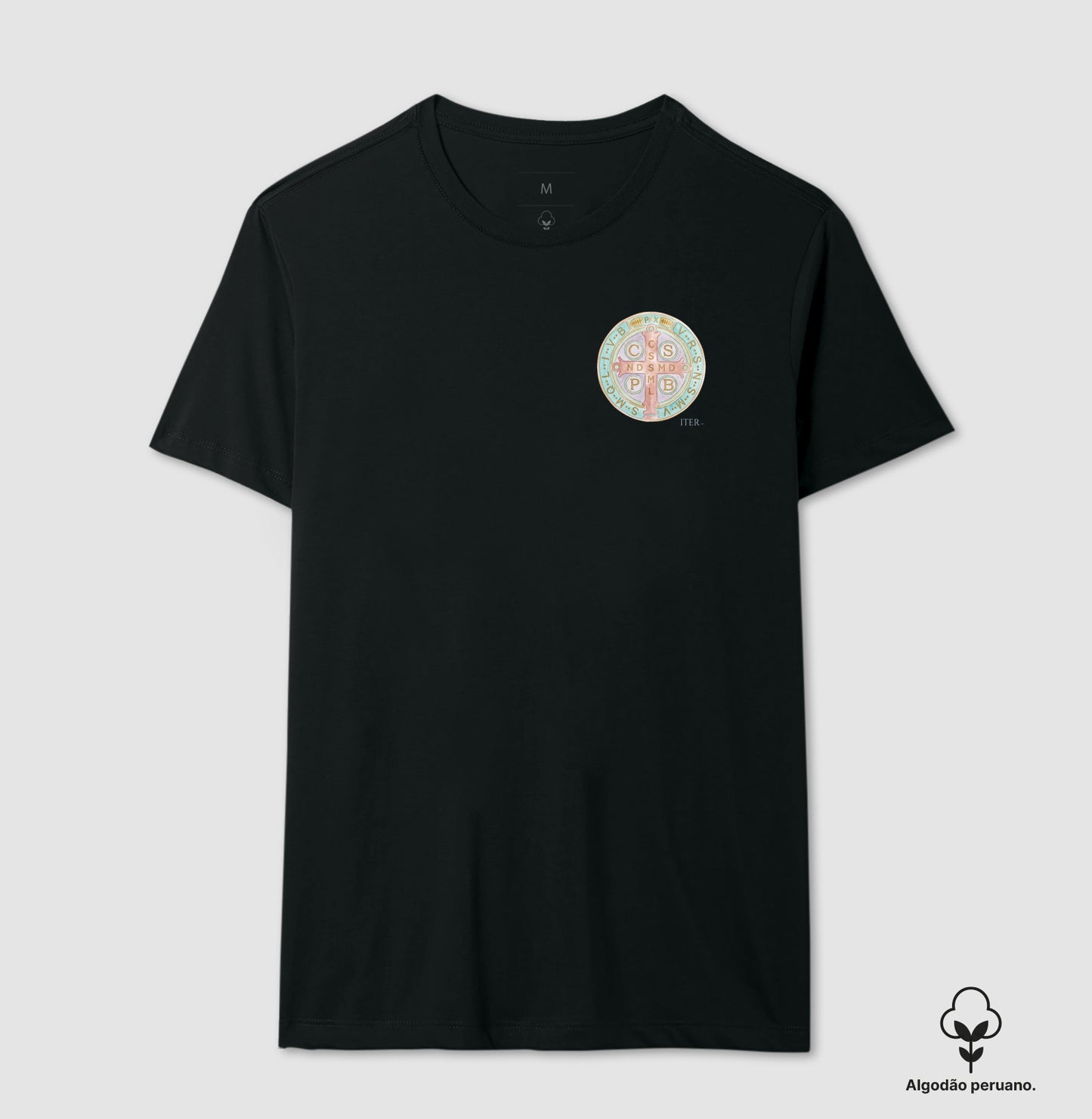 Medalha de São Bento, aquarela - Premium