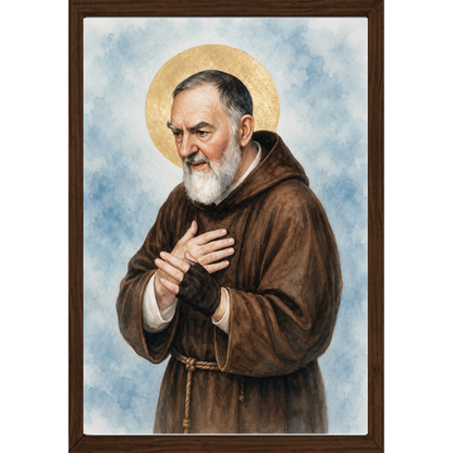 Quadro Caixa - São Padre Pio