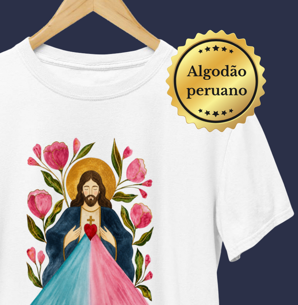 Jesus misericordioso, aquarela - Premium