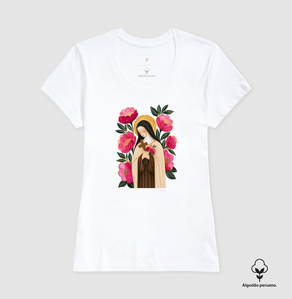 Santa Teresinha do Menino Jesus, aquarela - Premium