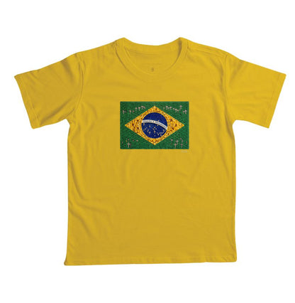 Infantil - Oração e progresso - Bandeira de terço