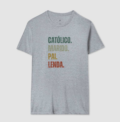 Católico. Marido. Pai. Lenda.