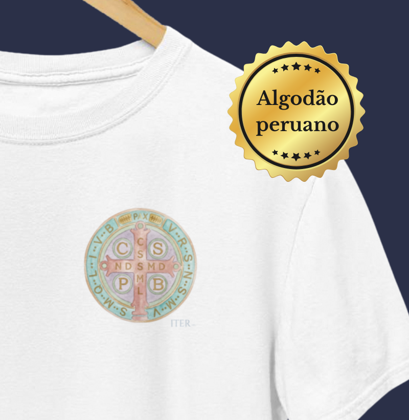 Medalha de São Bento, aquarela - Premium