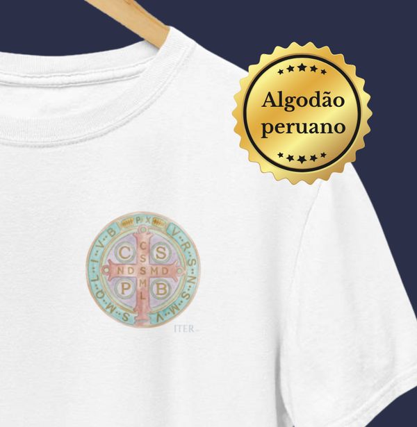 Medalha de São Bento, aquarela - Premium
