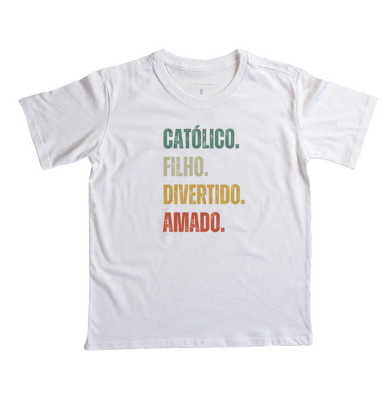 Infantil - Católico. Filho. Divertido. Amado.