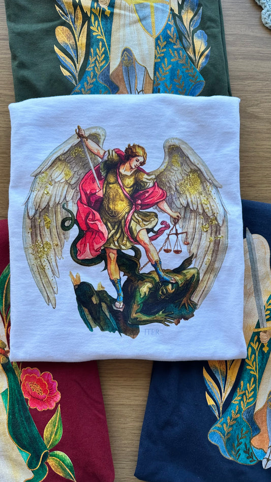 São Miguel Arcanjo, aquarela
