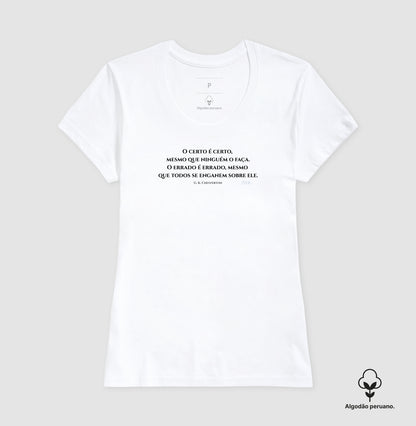 O certo é certo - G. K. Chesterton - Premium