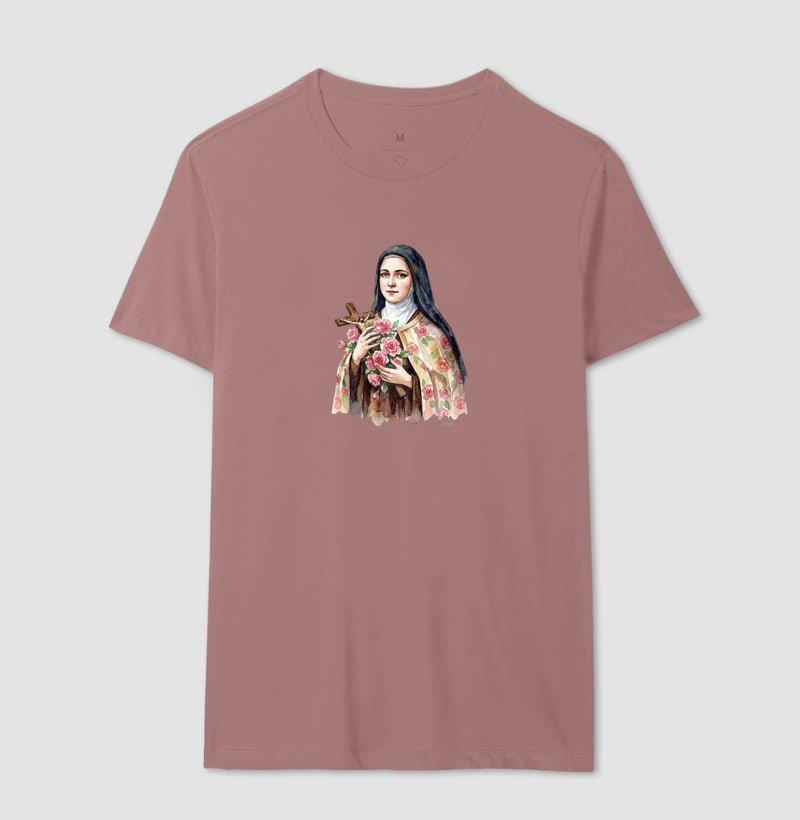 Santa Teresinha - aquarela