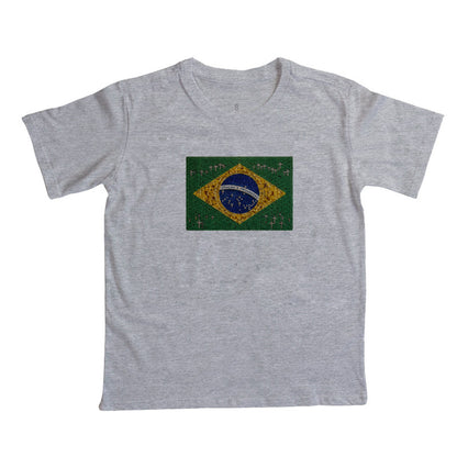 Infantil - Oração e progresso - Bandeira de terço