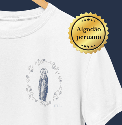 Mary & flowers - Premium