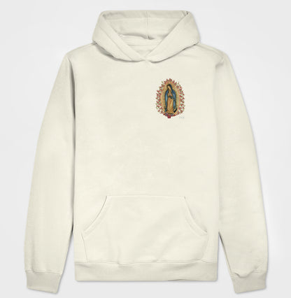 Hoodie Moletom - Guadalupe aquarela, bolso