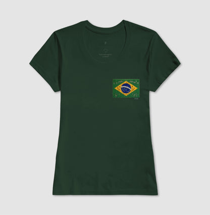 Oração e progresso - Bandeira de terço, bolso