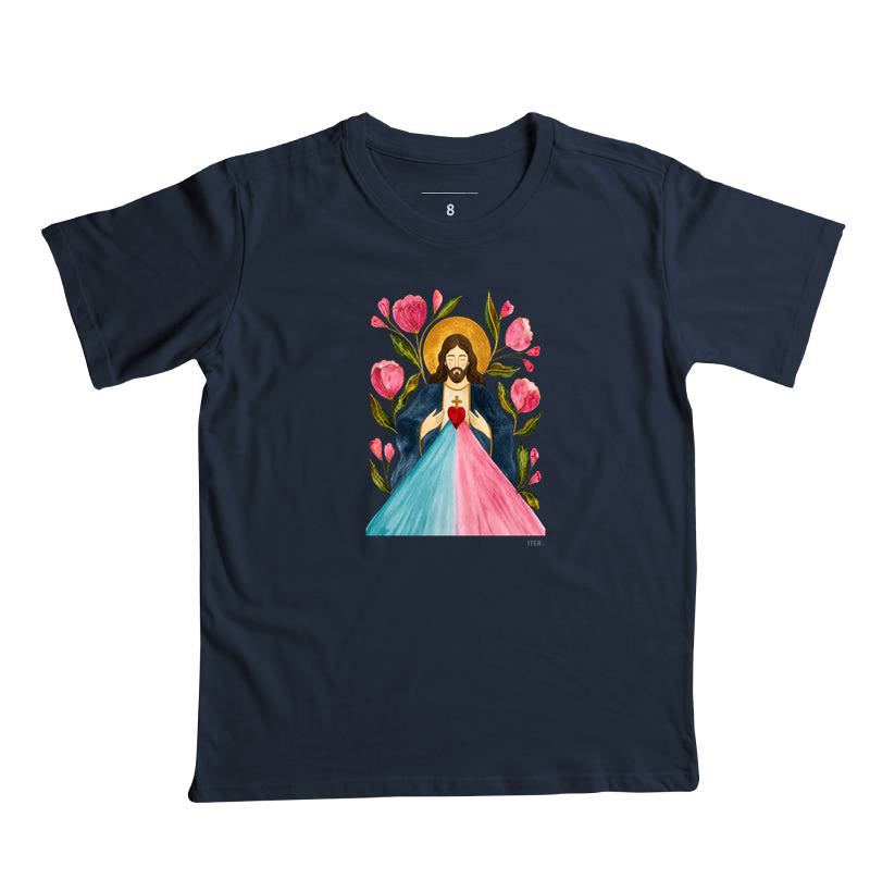 Infantil - Jesus misericordioso, aquarela