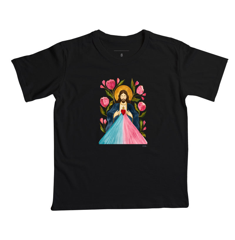 Infantil - Jesus misericordioso, aquarela