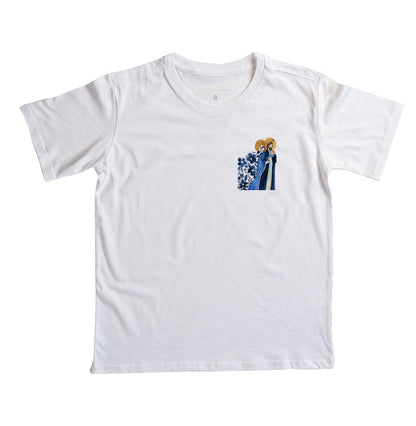 Infantil - Sagrada Família - Aquarela azul bolso