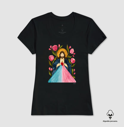 Jesus misericordioso, aquarela - Premium