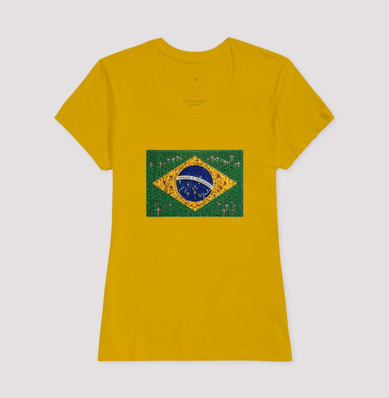 Oração e progresso - Bandeira de terço