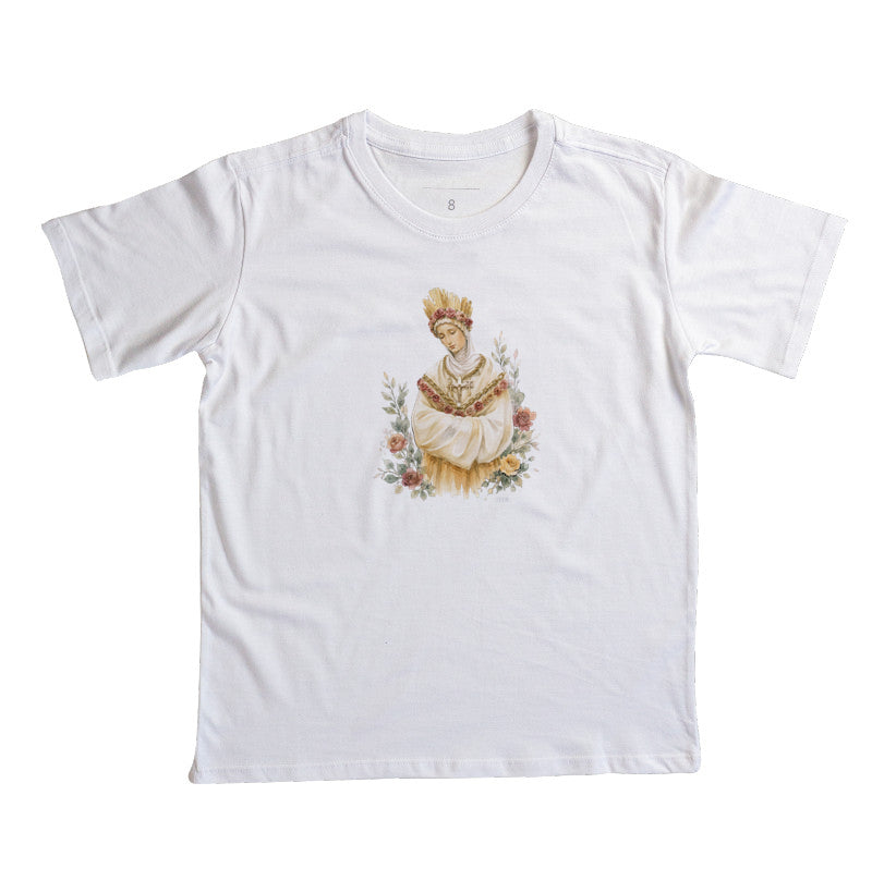 Infantil - Nossa Senhora de La Salette, aquarela