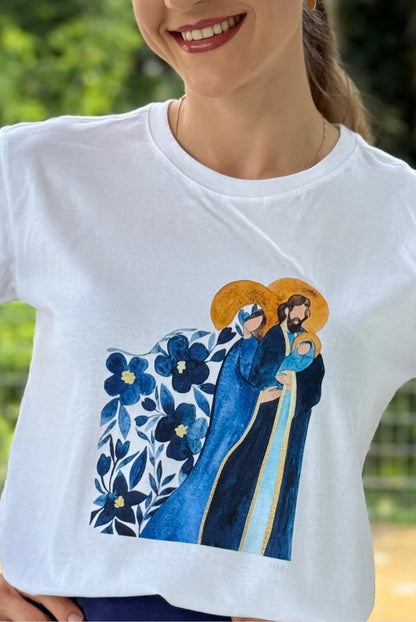 Sagrada Família - Aquarela blue