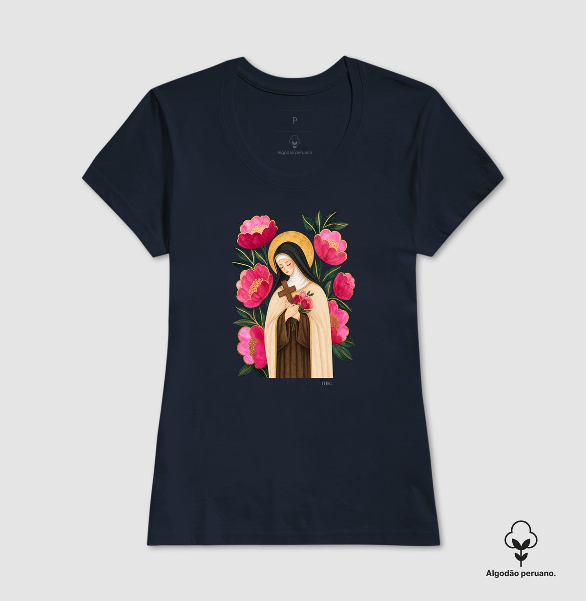 Santa Teresinha do Menino Jesus, aquarela - Premium