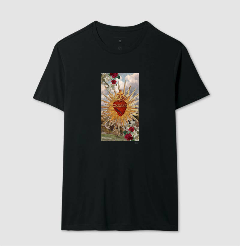 Sagrado coração em flor